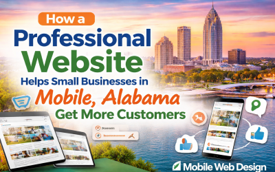 How a Professional Website Helps Small Businesses in Mobile, Alabama Get More Customers